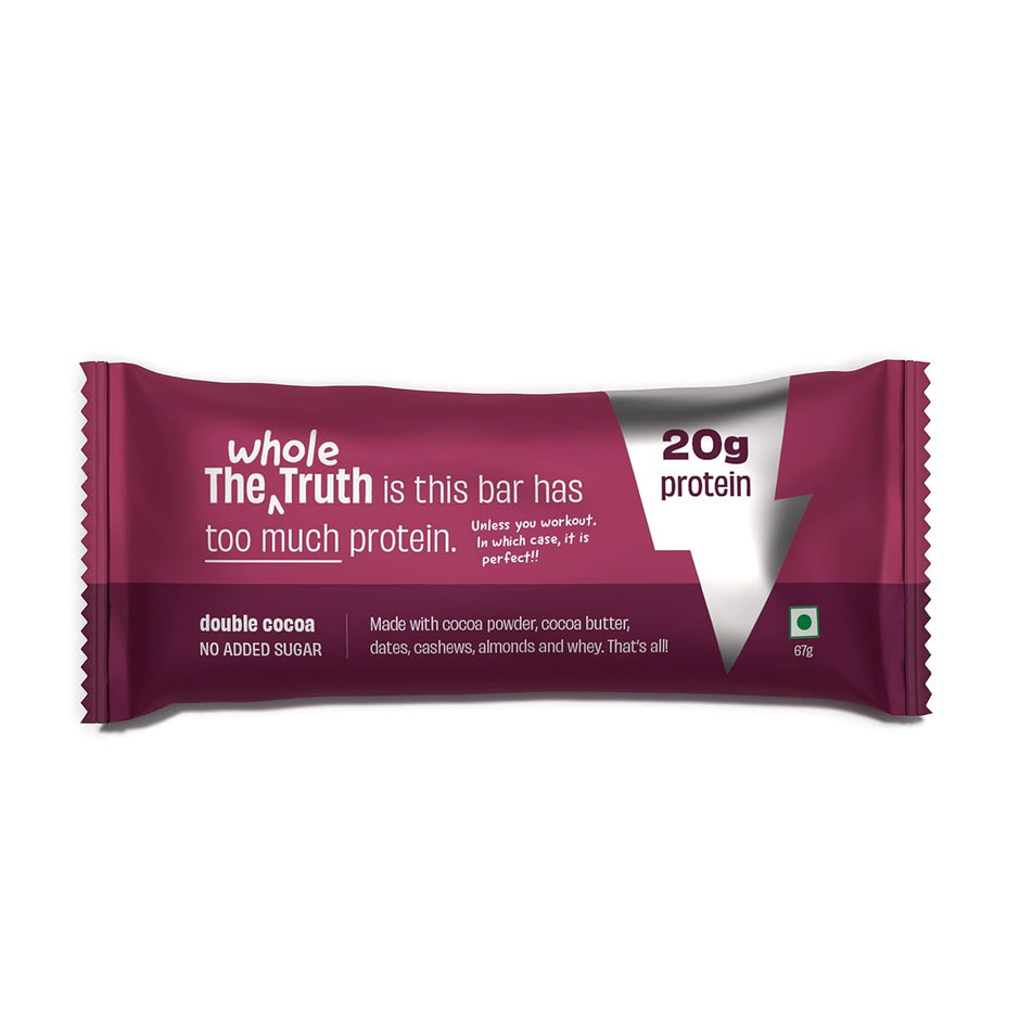 The Whole Truth Cocoa Protein Bar - 67g