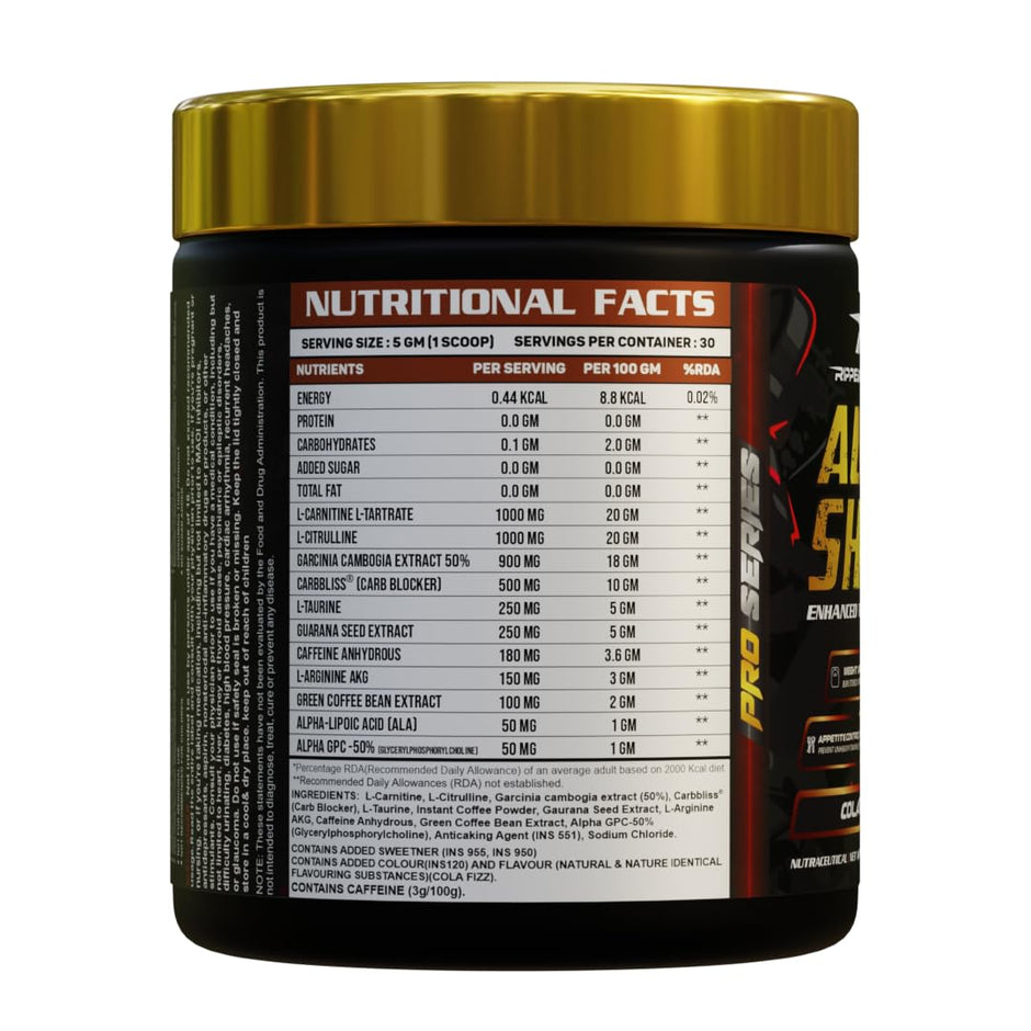 Ripped Up Nutrition Alpha Shred - 150g