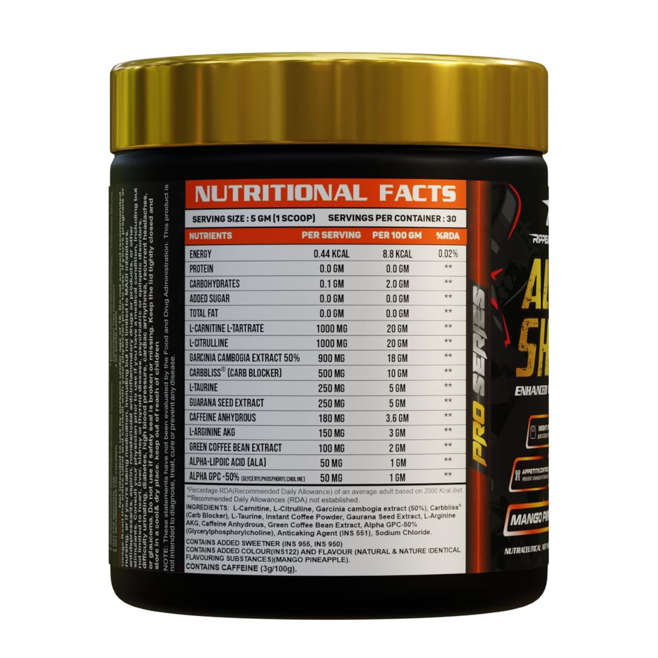Ripped Up Nutrition Alpha Shred - 150g