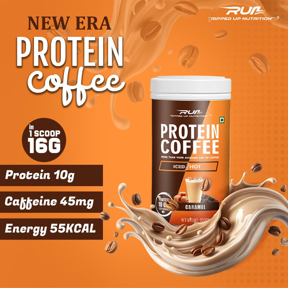 Ripped Up Nutrition Protein Coffee | 10g Protein per Scoop | 500g