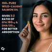 Carbamide Forte Salmon Omega 3 Fish Oil 1000mg | Pack of 2