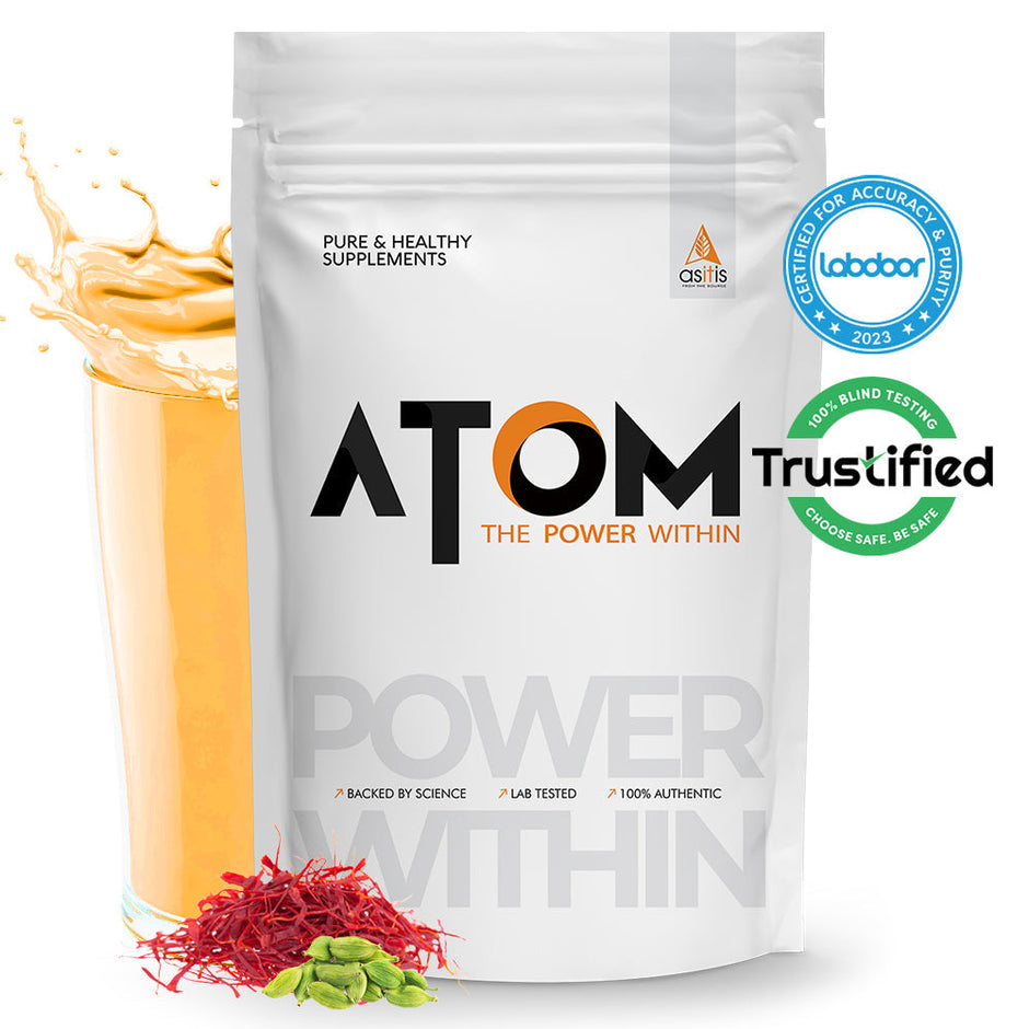 AS-IT-IS Atom Whey Protein with Digestive Enzymes 4.4 Lbs (2 kg )
