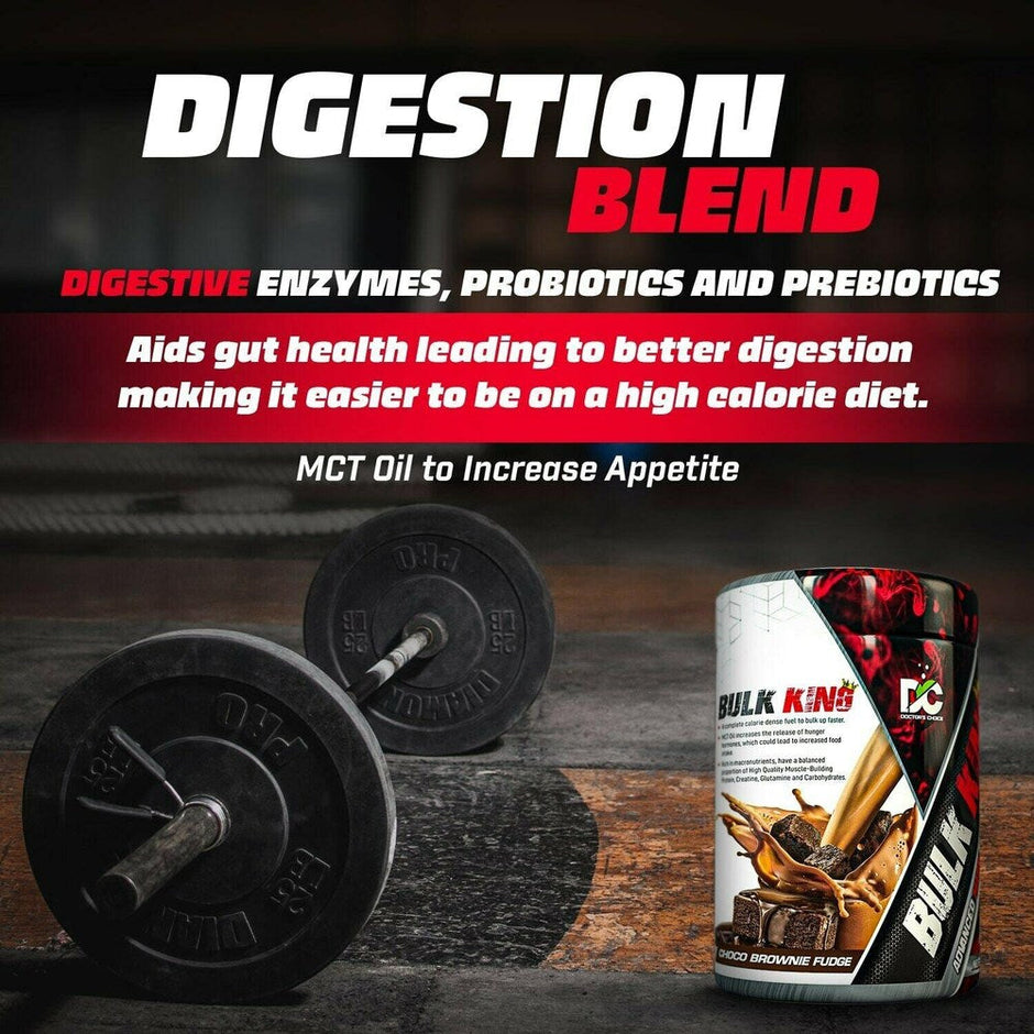 Doctor's Choice Bulk King Advanced Mass and Weight Gainer - 3 Kg