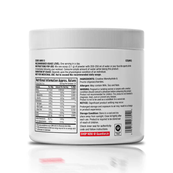 GNC Pro Performance Creatine Monohydrate , 100 Gms