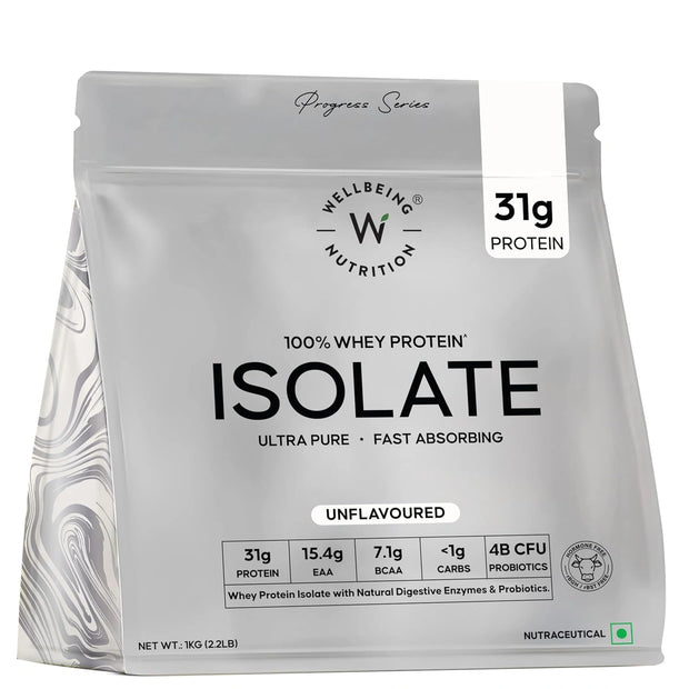 Wellbeing Nutrition Whey Isolate 1kg