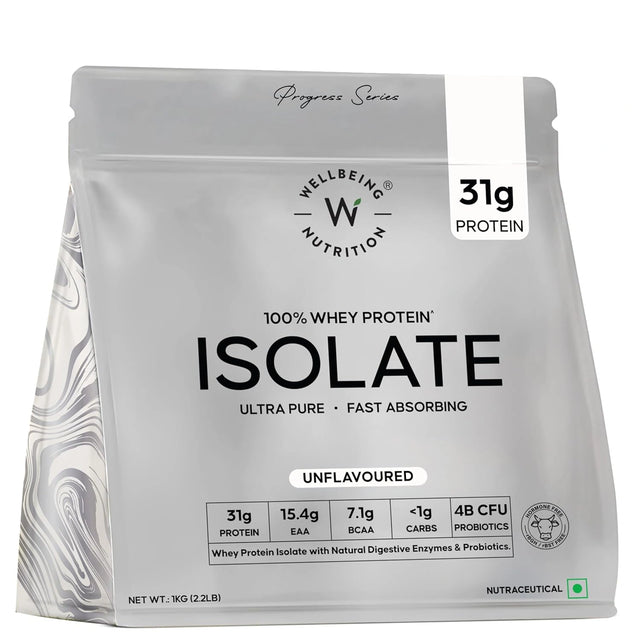 Wellbeing Nutrition Whey Isolate 1kg