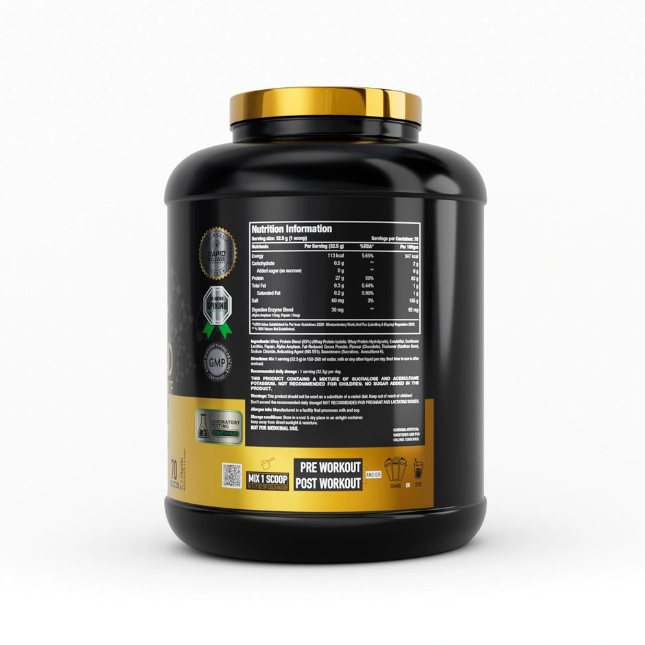 One Science Nutrition ISO Gold 5 lbs | 70 Servings | 27g Protein