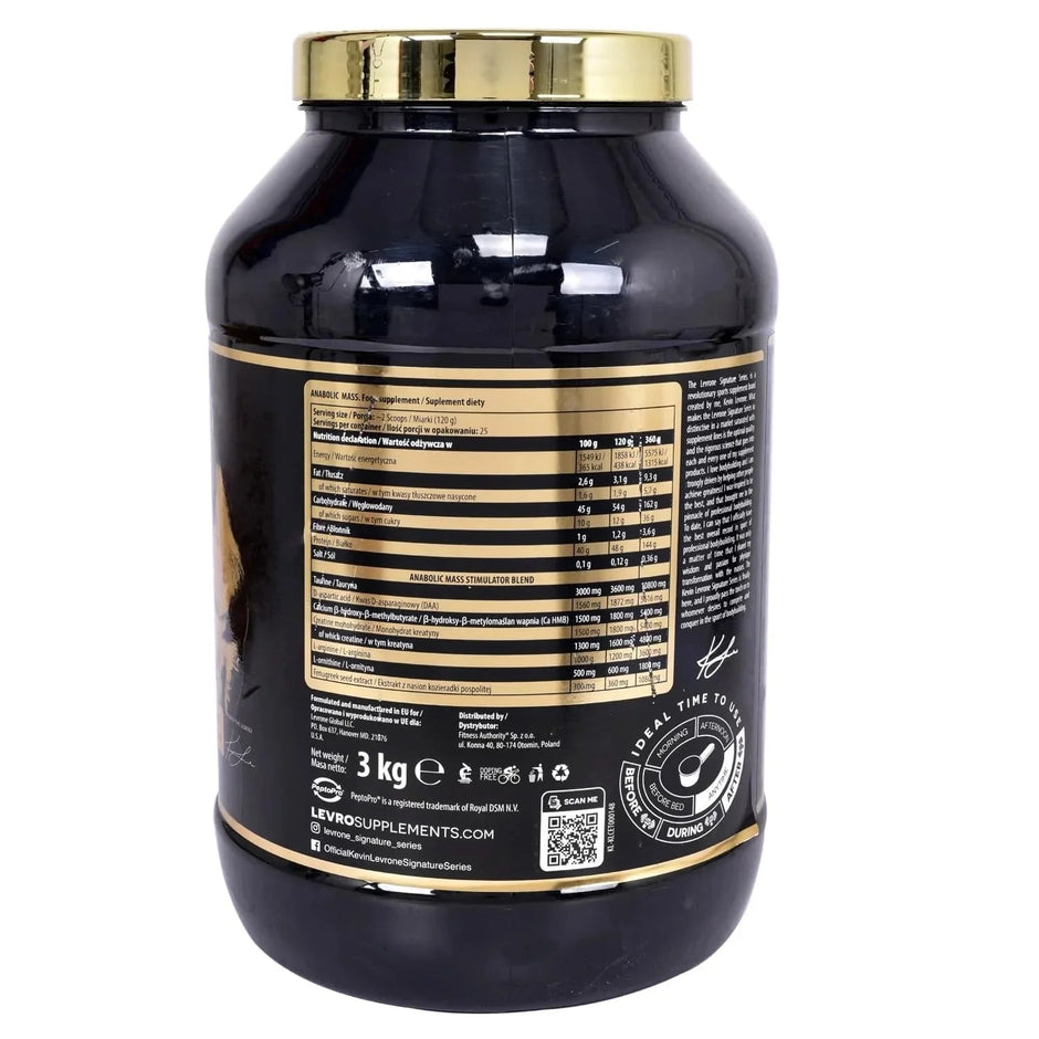 Kevin Levrone Anabolic Mass Gainer | 3 kg