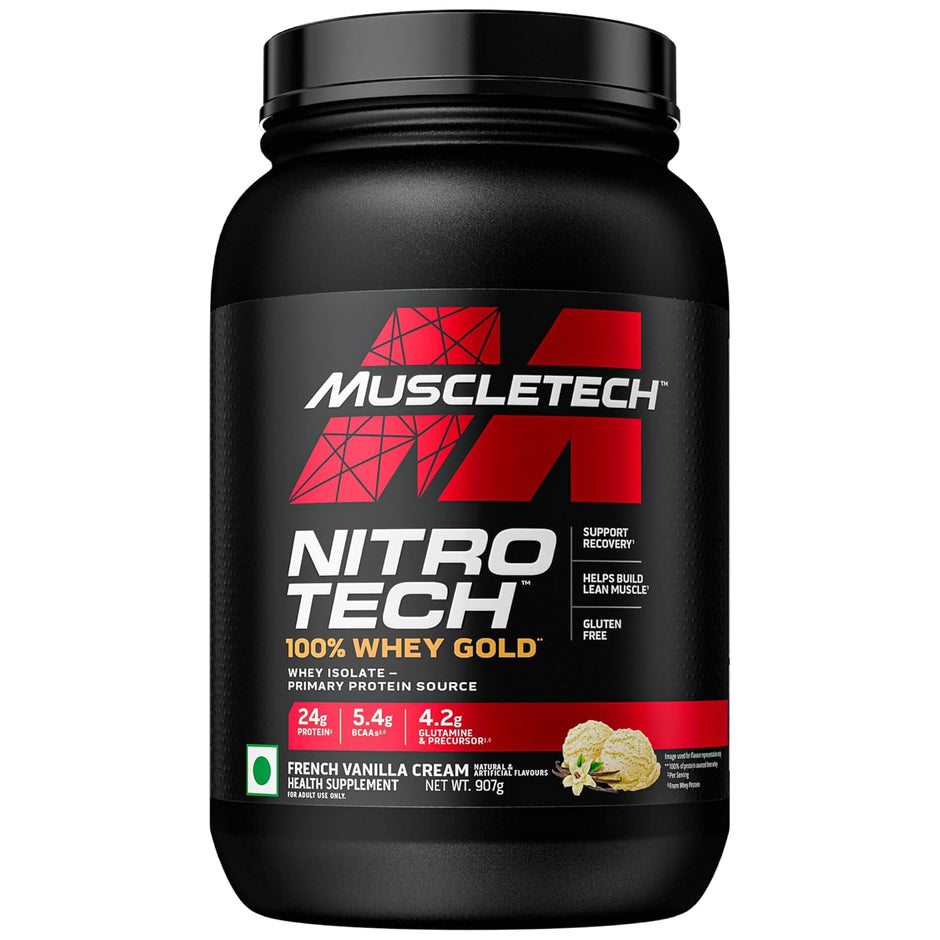 MuscleTech Nitrotech 100% Whey Gold - 2 Lbs