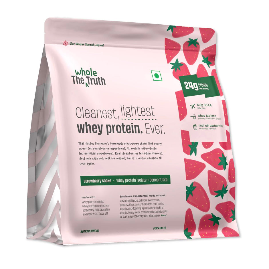 The Whole Truth 24g Whey Protein Concentrate - 1kg