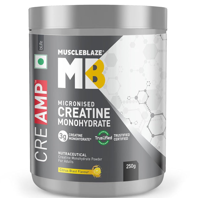 MuscleBlaze Creatine Monohydrate CreAMP 250gm