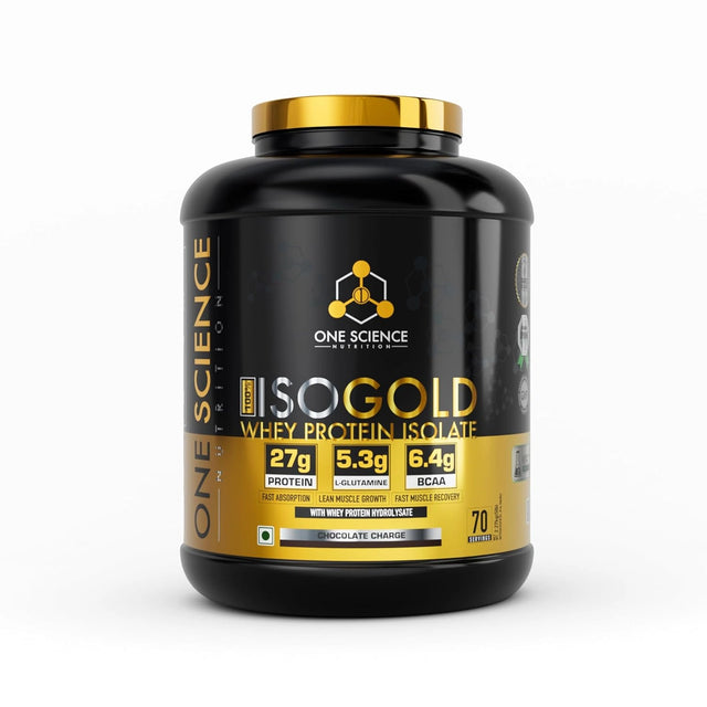 One Science Nutrition ISO Gold 5 lbs | 70 Servings | 27g Protein