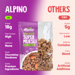 Alpino Protein Rich Super Muesli (Whole Grain Breakfast Cereal) - 400 gm