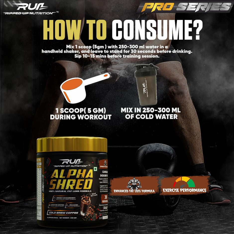 Ripped Up Nutrition Alpha Shred - 150g