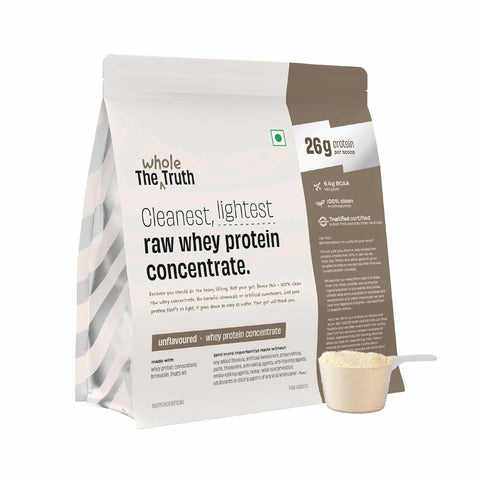 The Whole Truth 26g Whey Protein Concentrate - 1 Kg