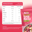 Alpino Protein Rich Super Muesli (Whole Grain Breakfast Cereal) - 750 gm