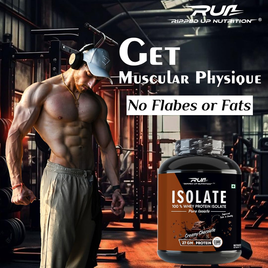 Ripped Up Nutrition 100% Pure Whey Protein Isolate - 1.81 kg