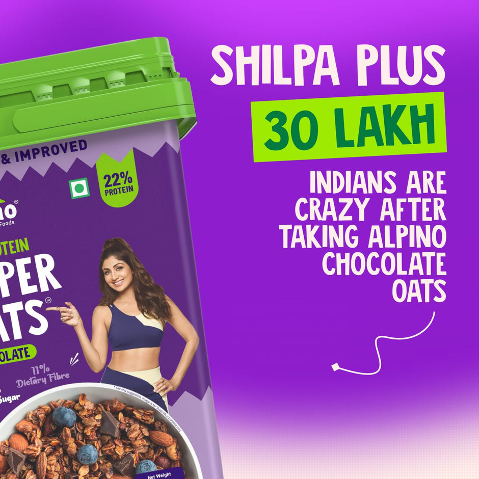 Alpino High Protein Super Oats - 2.5 Kg