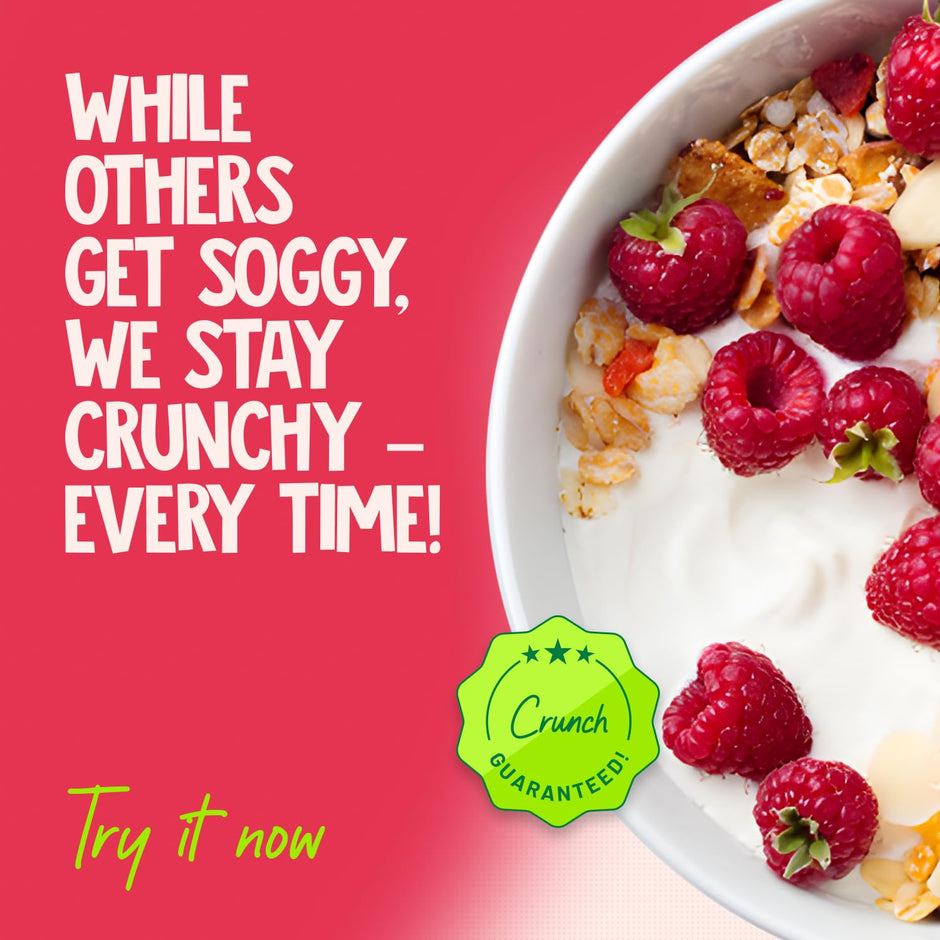 Alpino Protein Rich Super Muesli (Whole Grain Breakfast Cereal) - 750 gm