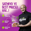 Alpino Protein Rich Super Muesli (Whole Grain Breakfast Cereal) - 750 gm