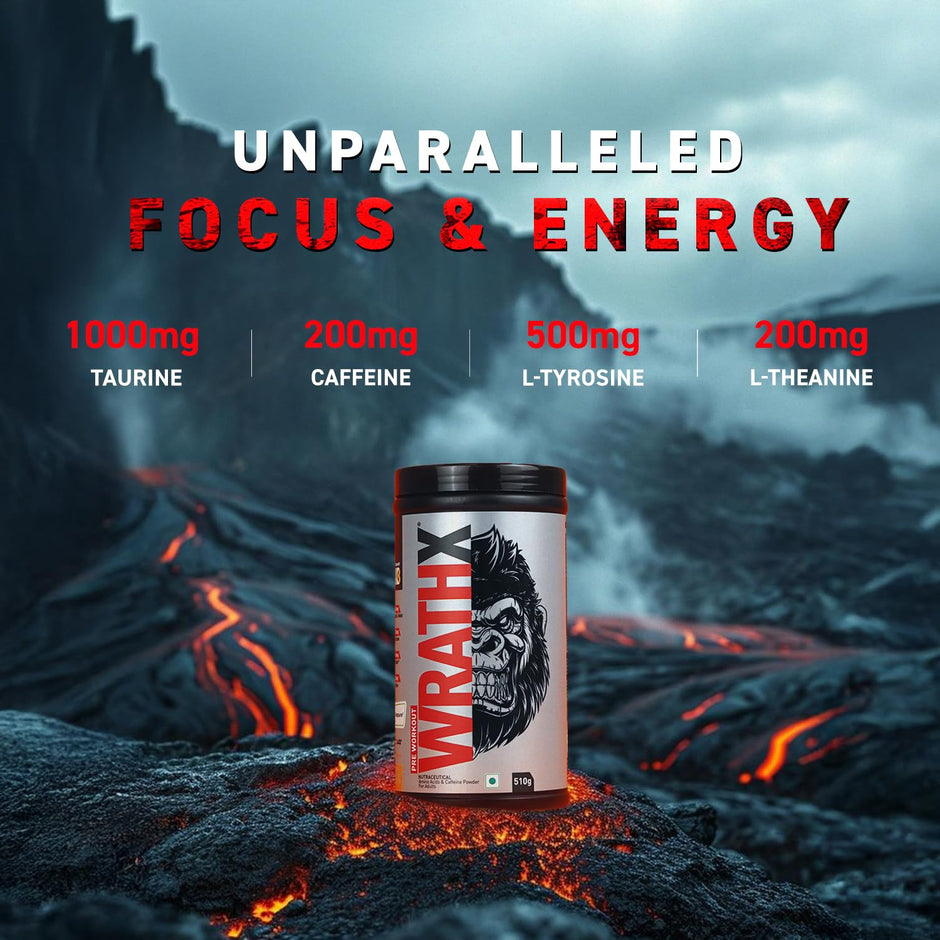 MuscleBlaze Pre-Workout WrathX - 30 Servings