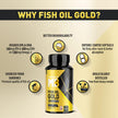 MuscleBlaze Fish Oil Gold 60 Capsules (with Higher Strength EPA & DHA )