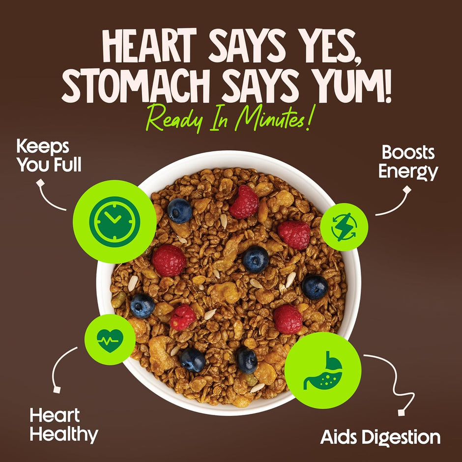 Alpino Protein Rich Super Muesli (Whole Grain Breakfast Cereal) - 400 gm