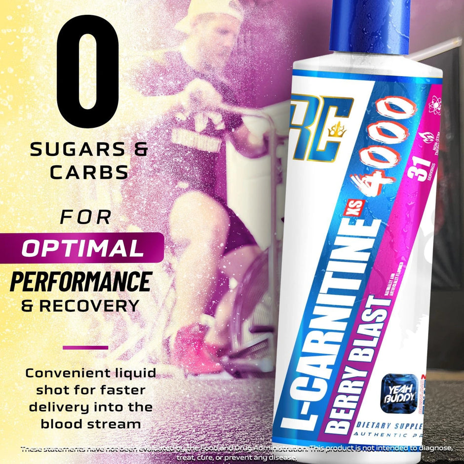 Ronnie Coleman Signature Series L-Carnitine XS 4000 Liquid – Dietary Supplement