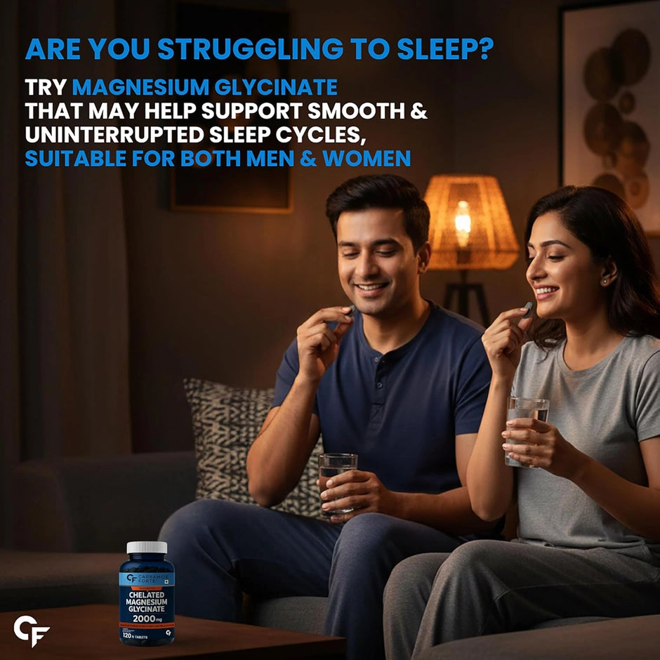 Carbamide Forte Chelated Magnesium Glycinate 2000mg | Pack of 2