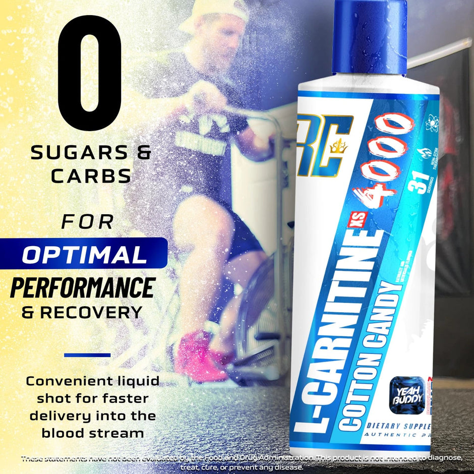 Ronnie Coleman Signature Series L-Carnitine XS 4000 Liquid – Dietary Supplement