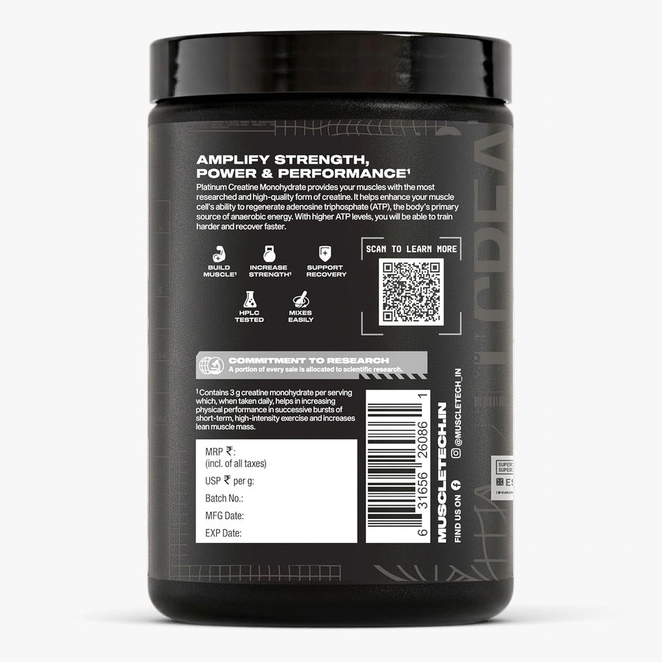 Muscletech Creatine Essential Series | 315g Gms | 83 Servings