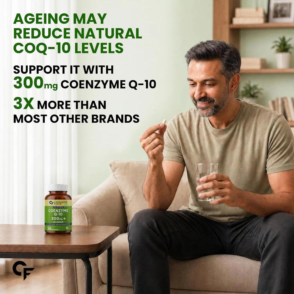 Carbamide Forte CoQ10 300 mg | Pack of 2