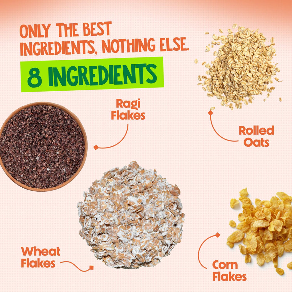 Alpino Protein Rich Super Muesli (Whole Grain Breakfast Cereal) - 750 gm