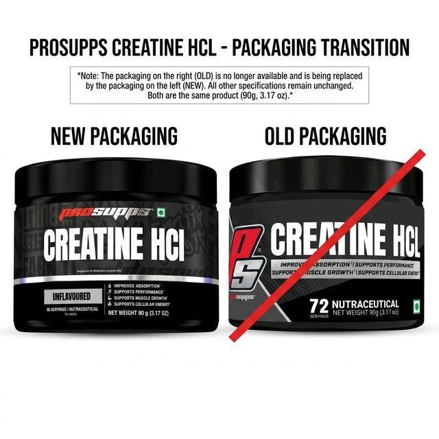 PROSUPPS Creatine HCL | Unflavoured | 90 g |