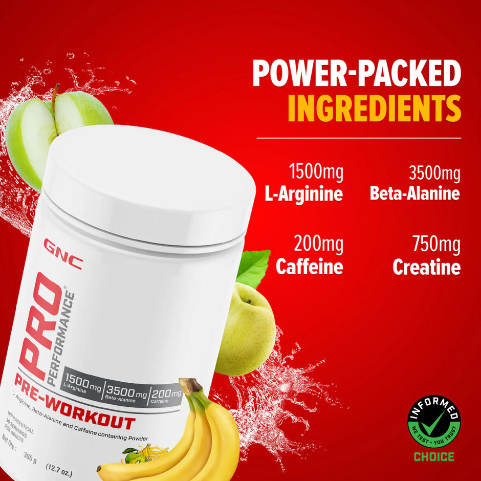 GNC Pro Performance Pre-Workout-360g