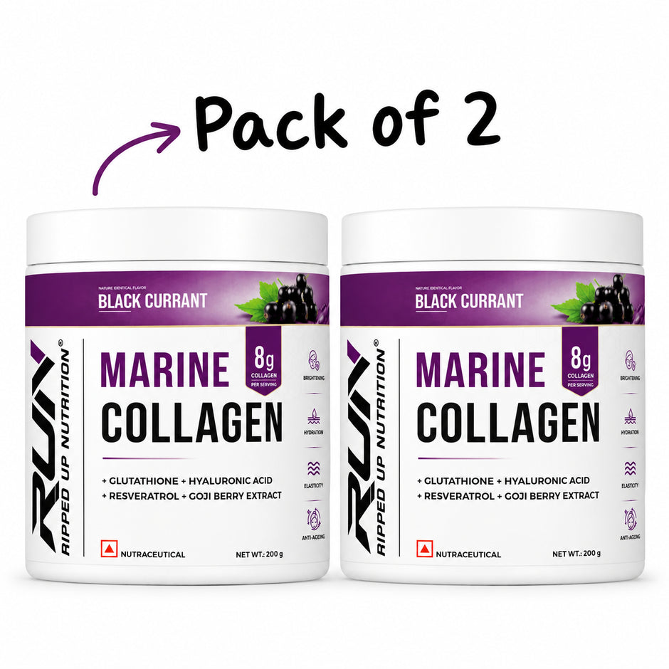 Ripped Up Nutrition Marine Collagen Powder 200g | (Pack of 2)