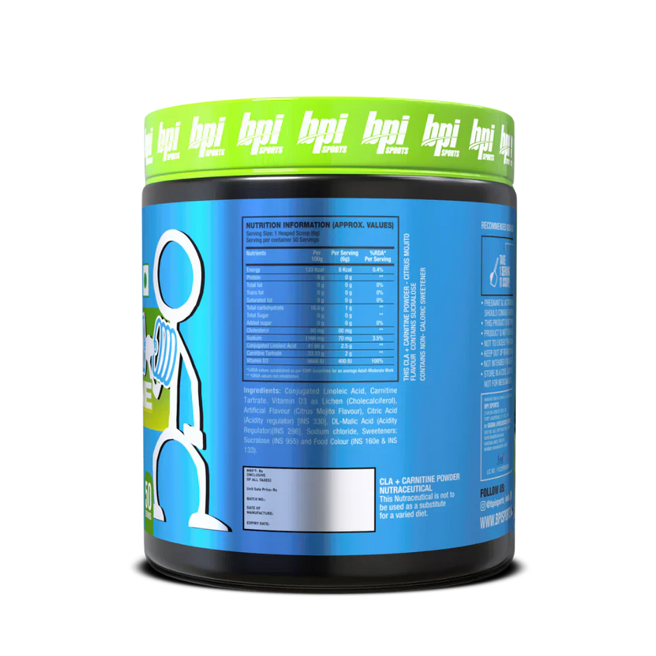 BPI Sports CLA+ Carnitine - 50 Servings