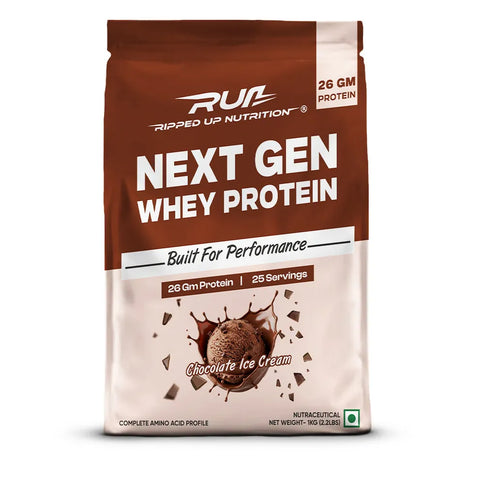 Ripped Up Nutrition Next Gen Whey Protein – Whey and Fermented Yeast Blend | 1 kg