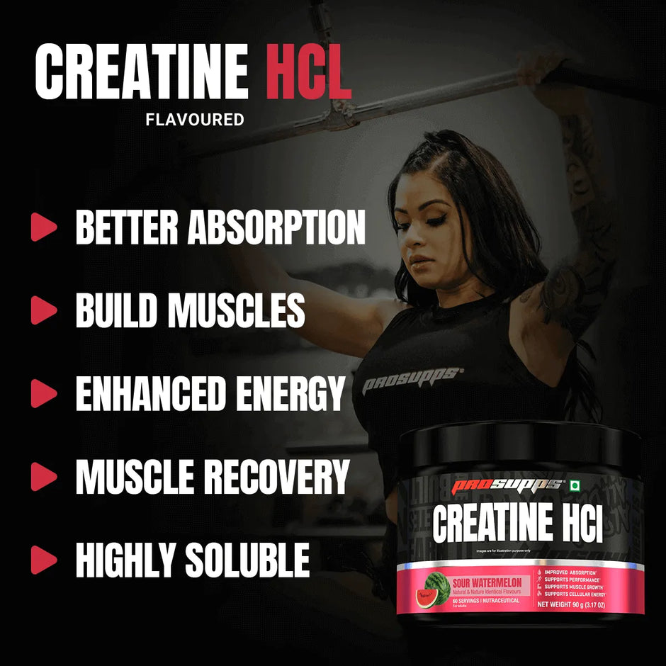 PROSUPPS Creatine HCL | 90 g | 60 Servings