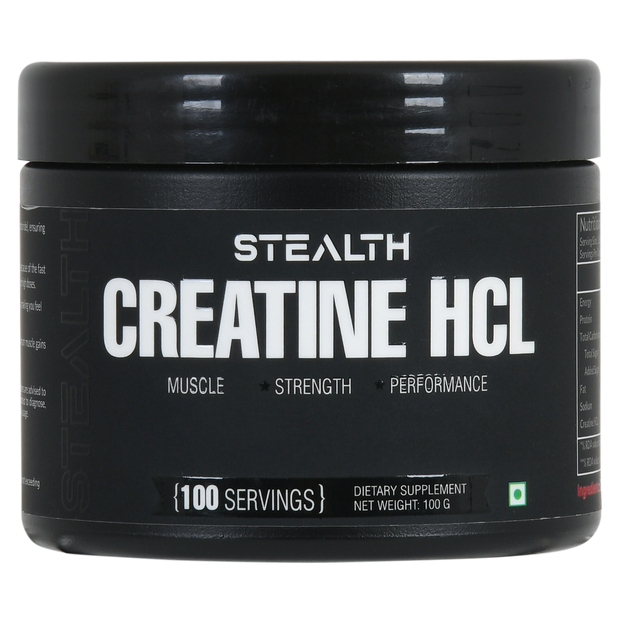 Stealth Supps Creatine Hydrochloride (HCL) | 100 ser