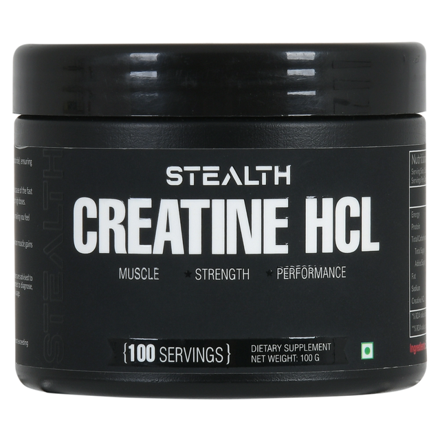 Stealth Supps Creatine Hydrochloride (HCL) | 100 ser