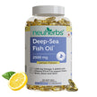 Neuherbs Omega 3 Fish Oil 2500mg | Lemon Flavour | 60 Softgels