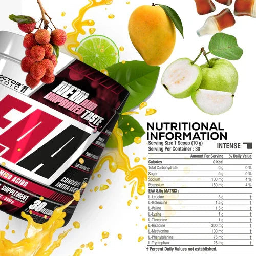 Doctor's Choice Essential Amino Acids (EAA) | 30 Servings