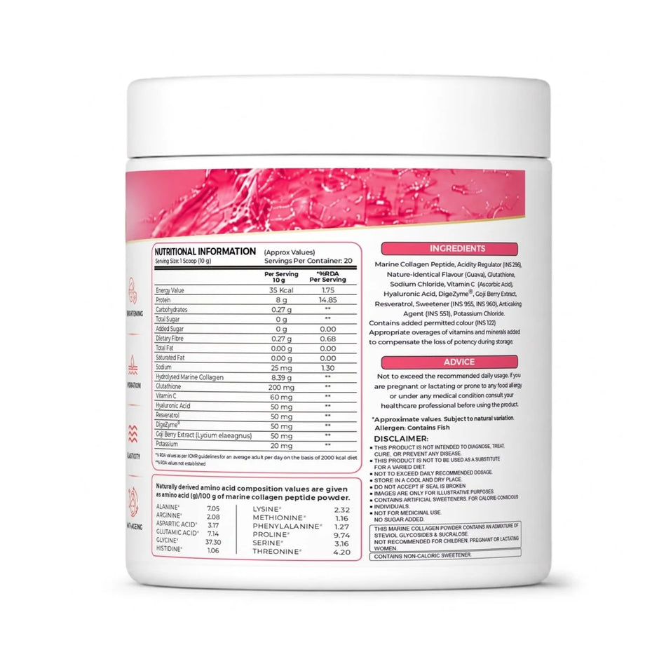 Ripped Up Nutrition Marine Collagen - 200g