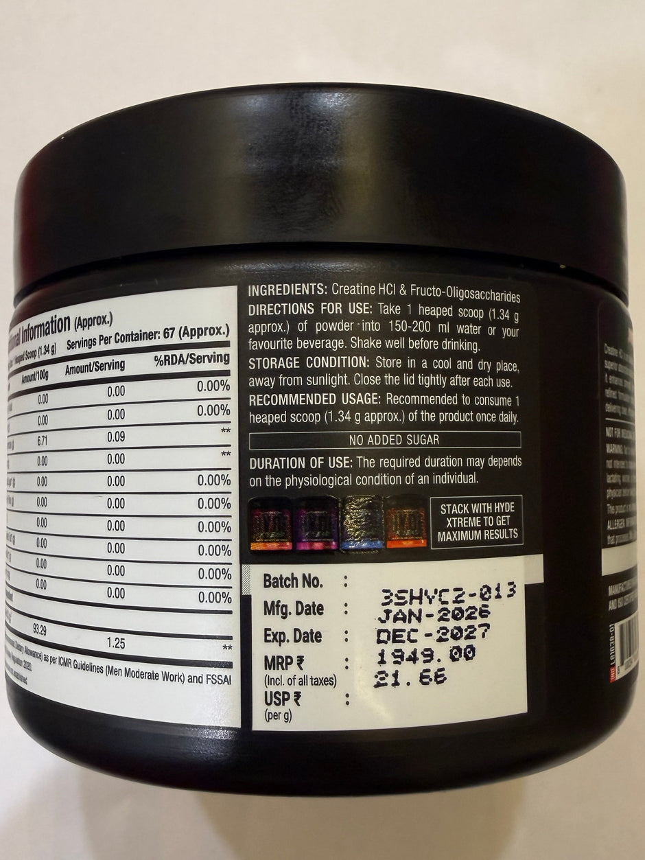 PROSUPPS Creatine HCL | Unflavoured | 90 g |