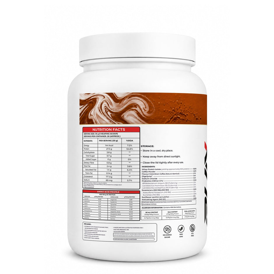Ripped Up Nutrition Whey Protein Isolate | 27g Protein per Scoop