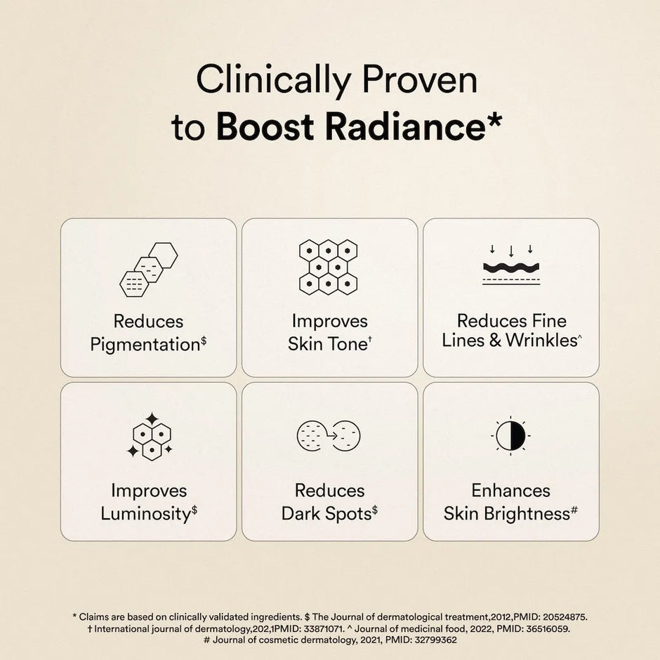 Glow Korean Marine Collagen Powder with Glutathione & Vitamin C | Valencia Orange Flavour | 250g