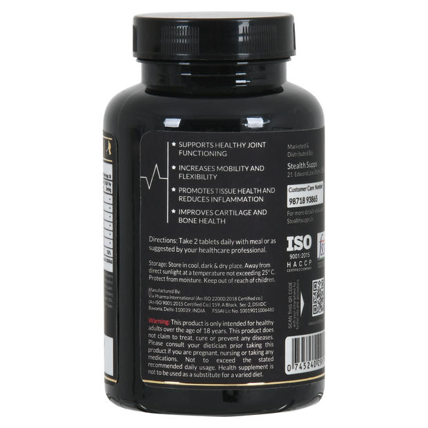 Stealth Supps Joints of Steel | 60 Tablets