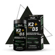 K2+ D3 (K2-55 MCG | D3- 600 IU) Ripped Up Nutrition