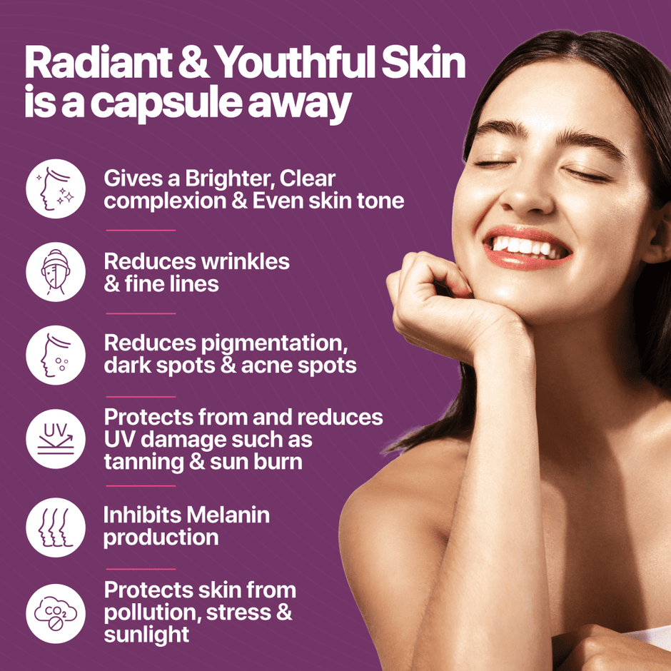 Nature's Island L-Glutathione for Radiant & Beautiful Skin